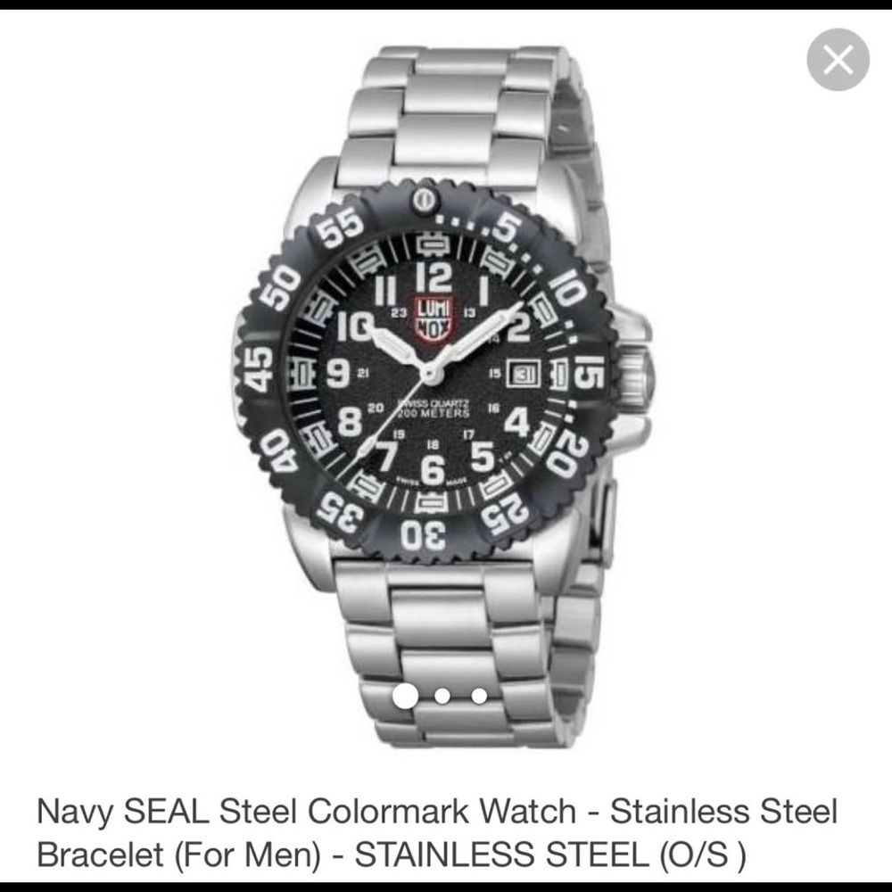 Luminox navy steel watch